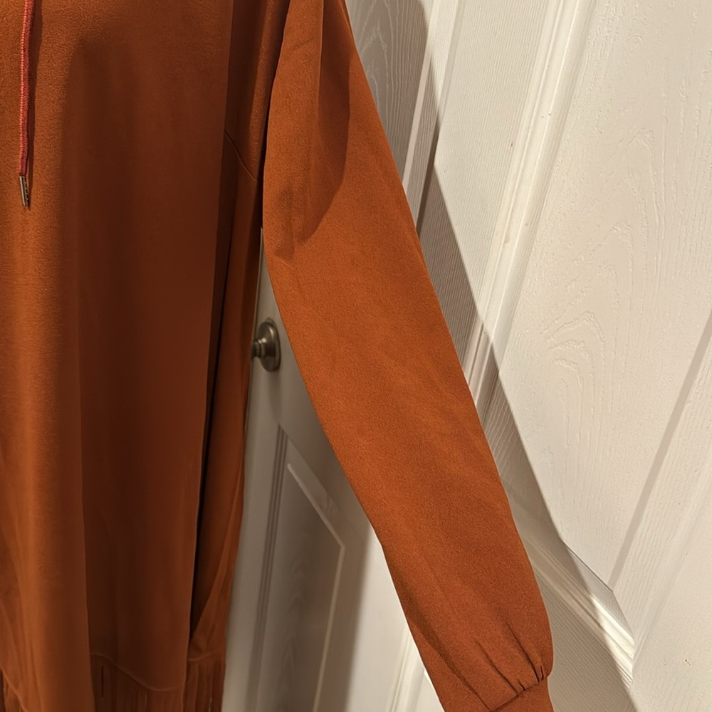 Hooded Fringe Dress - image 4